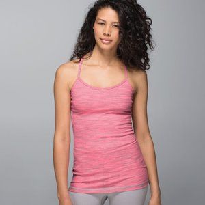 Lululemon Power Y Tank in Wee Are From Space Neon Pink Opal